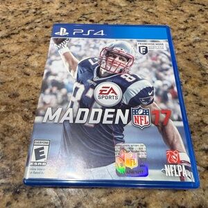 Madden NFL 17 for PS4 - Blue Case
